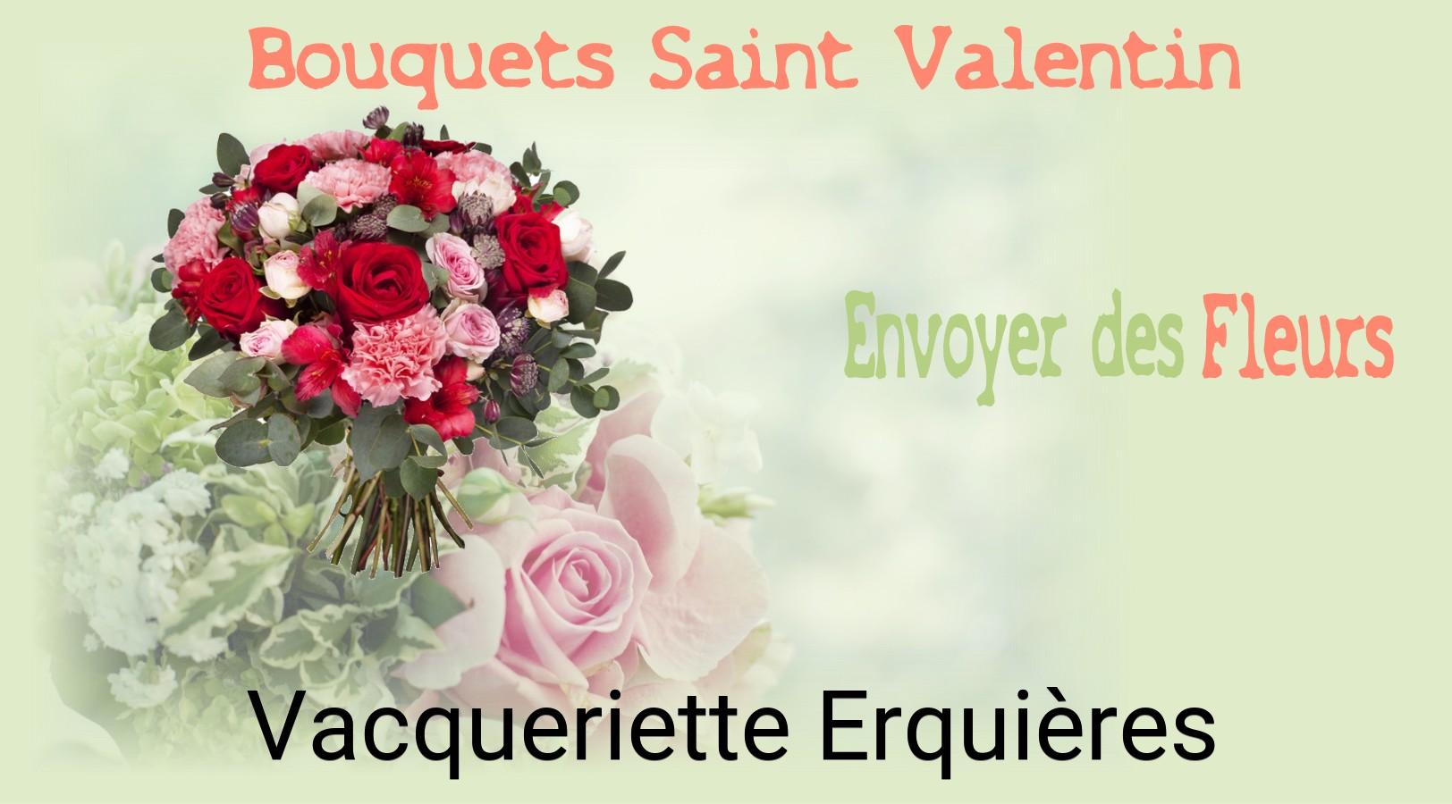 Roses de Saint-Valentin livrées à Vacqueriette-Erquières
